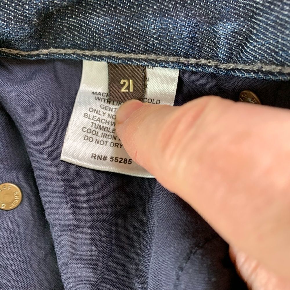Express jeans wide leg 21 but measures 29/34 - Picture 9 of 9